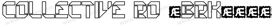 Collective RO (BRK)字体转换
